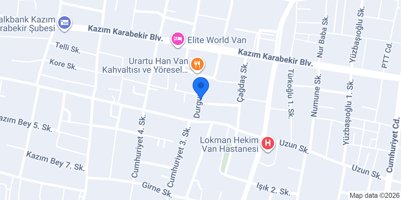 Eren Bay ve Bayan Dikim Evi konumu