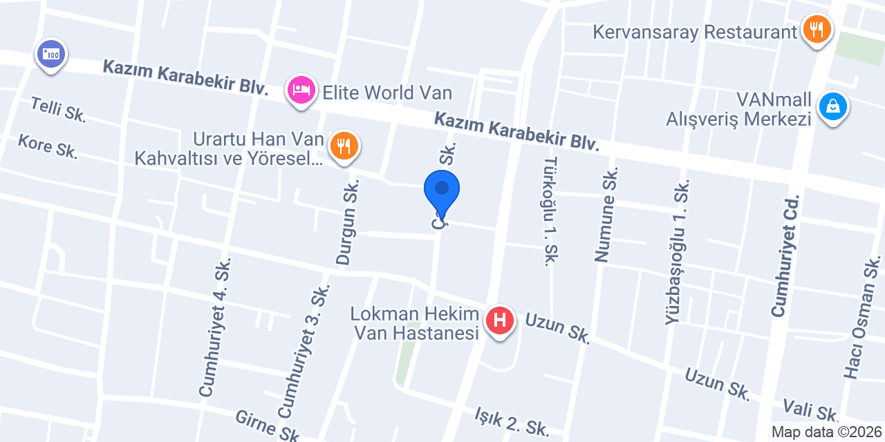 Pişik tour konumu