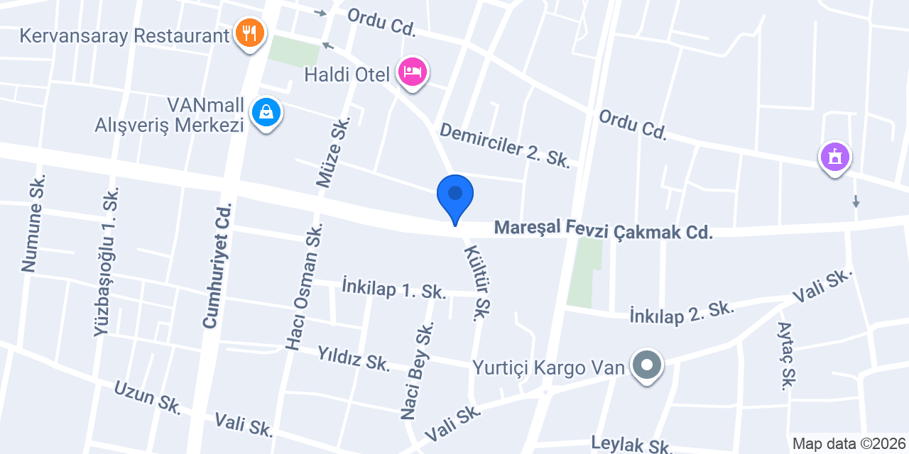 Öz Anıl Mobilya konumu