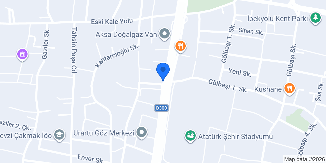 TSE VAN BELGELENDİRME MÜDÜRLÜĞÜ konumu