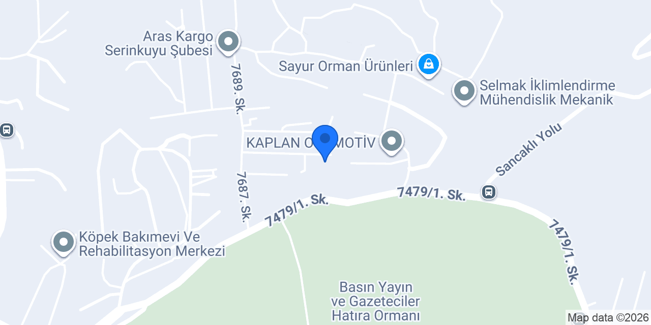 ÇİMEN DEMİR YAPI ÜRETİMİ A.Ş. konumu