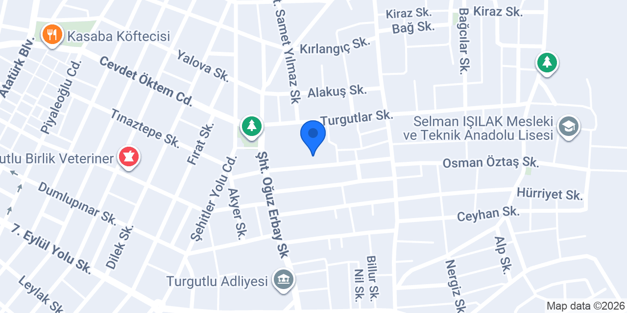Samiye Nuri Sevil Ortaokul konumu