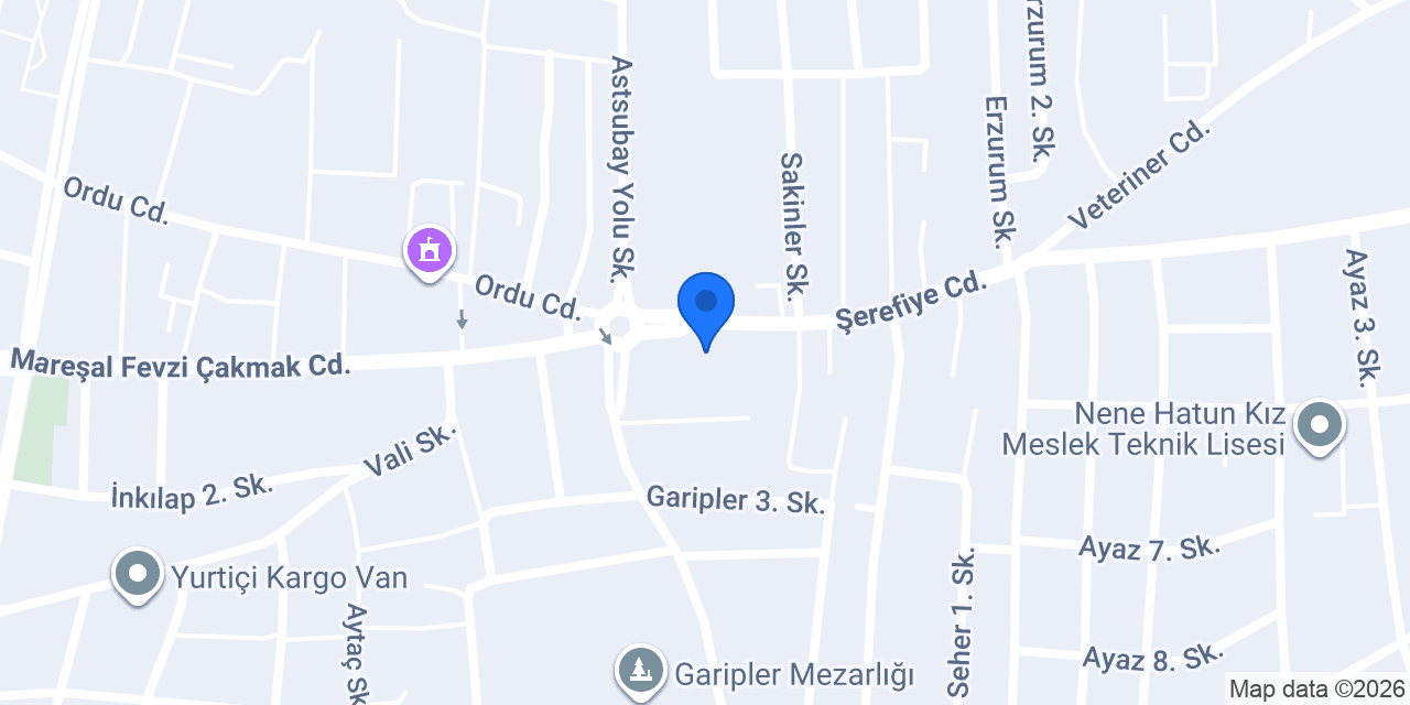 Bahar Yapı Market konumu