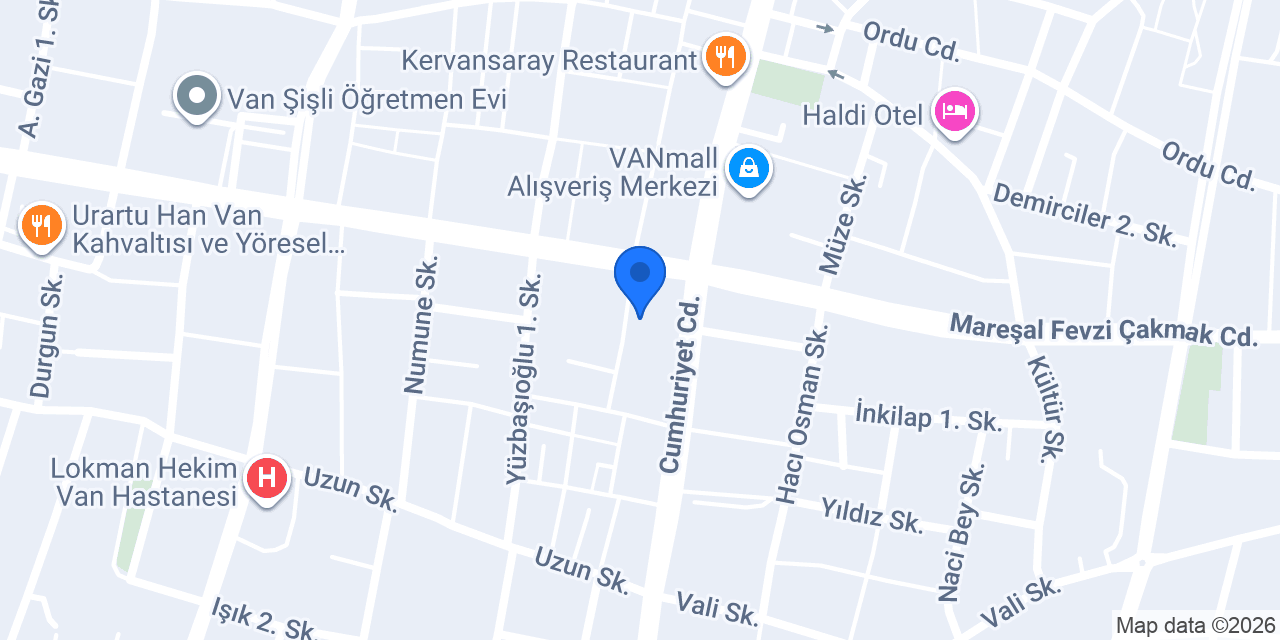 RÜYAM KOZMETİK konumu