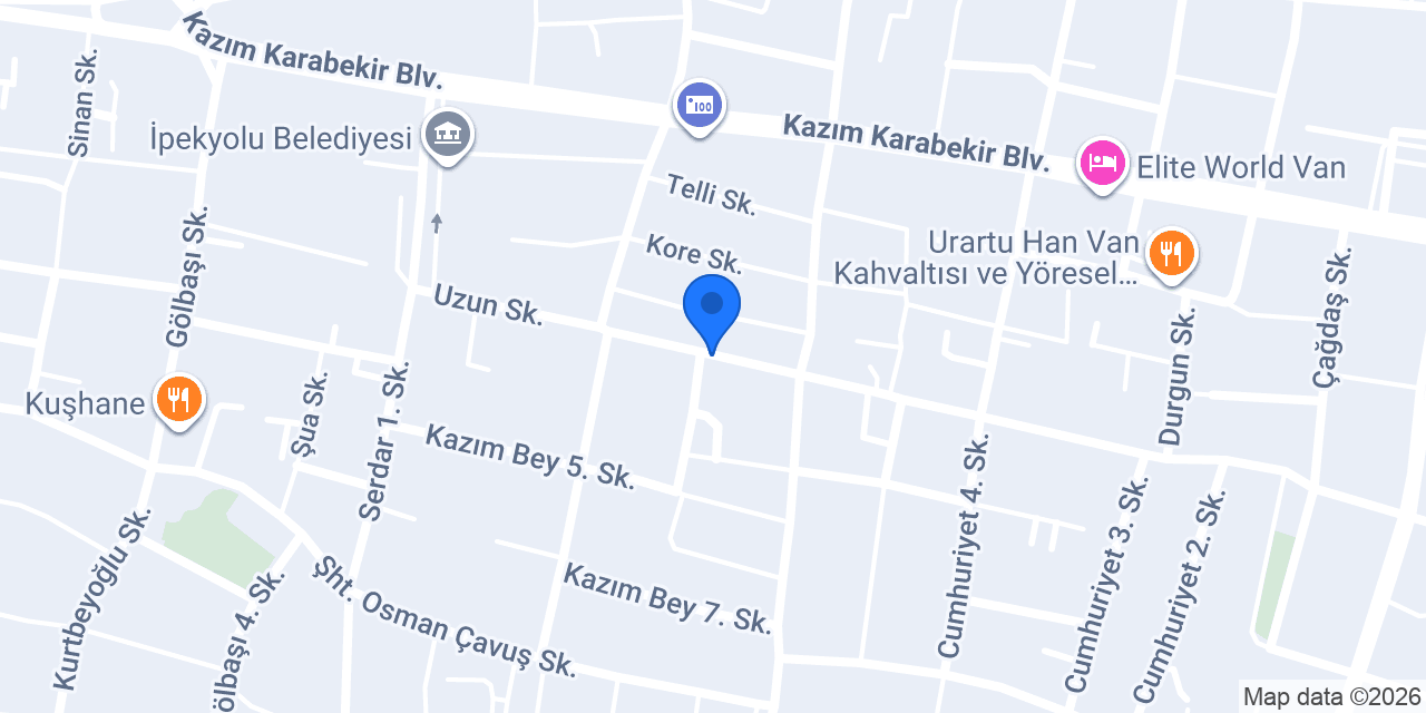 ADZ EMLAK MOTORS VAN konumu