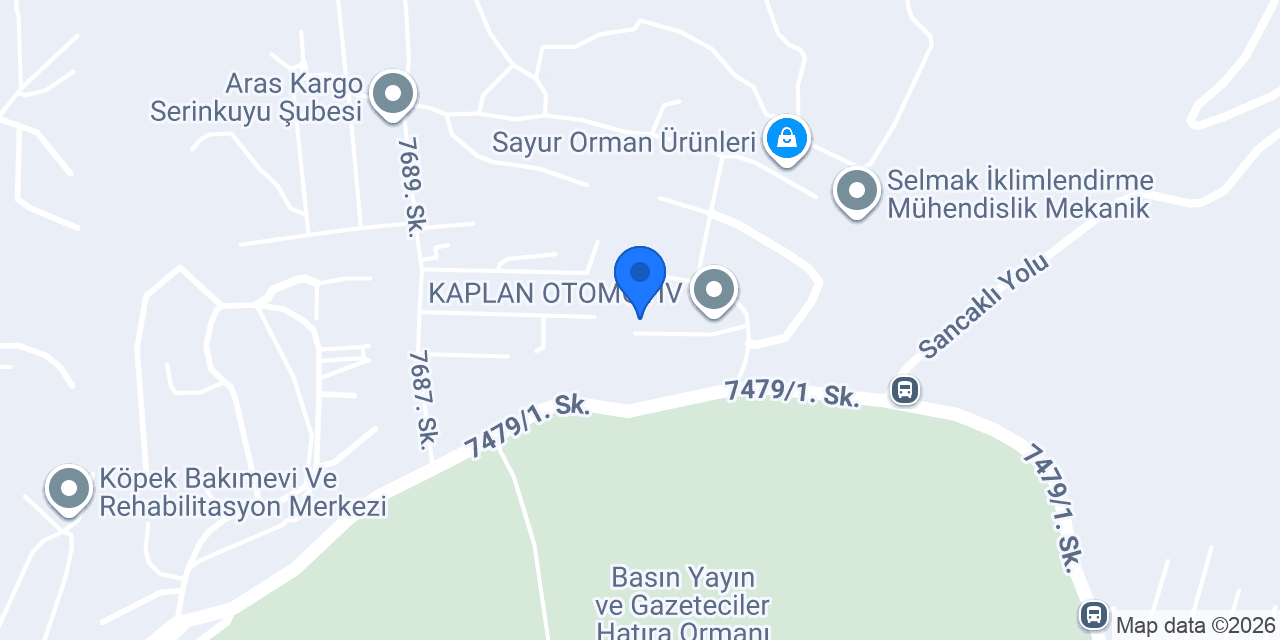 Özdemir Mermer konumu