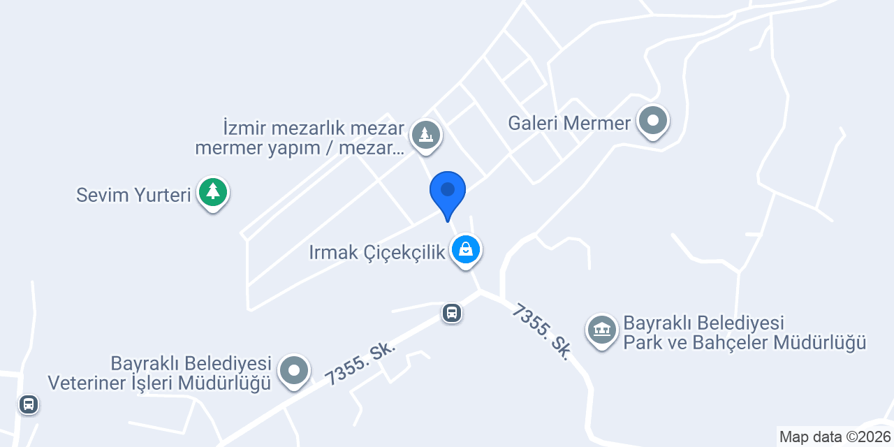FIRTINA MERMER GRANİT konumu