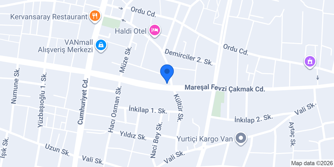 Doğu src5 kursu (ADR) konumu