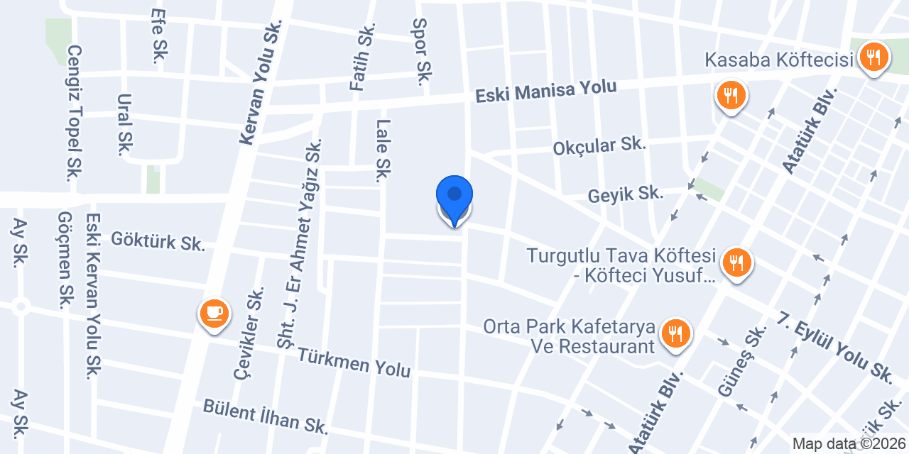Gazi ortaokulu konumu