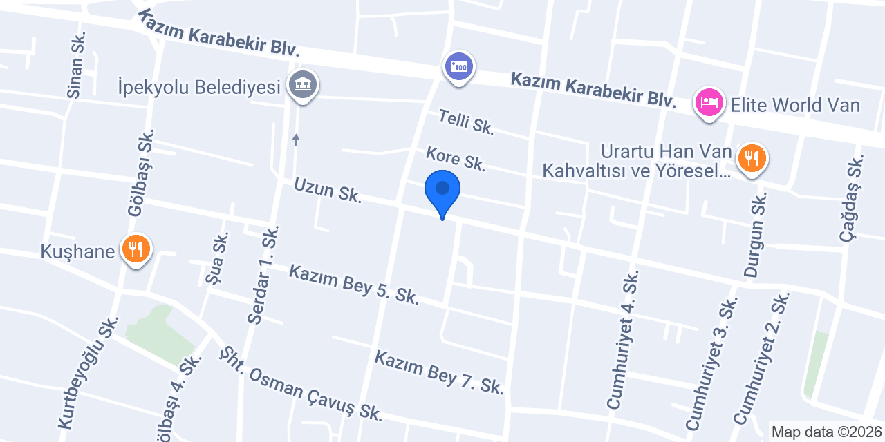 BAHCEVAN ÇİÇEKÇİLİK | VAN ÇİÇEKCİLİK konumu