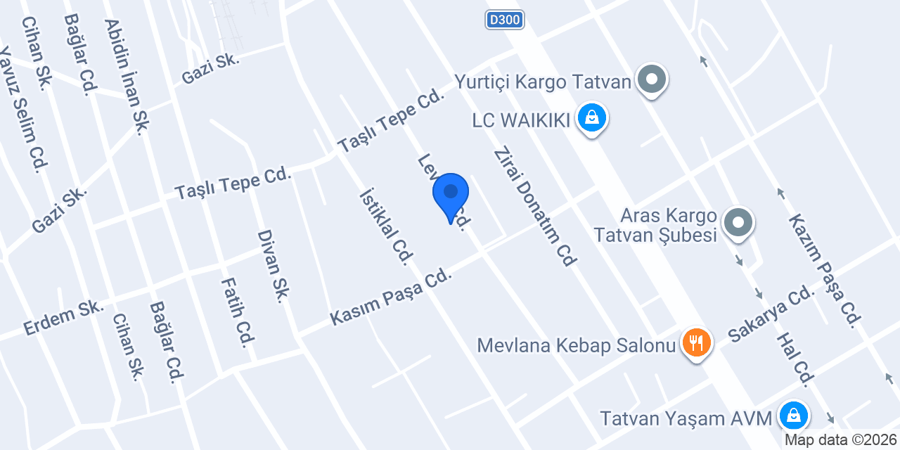 Hazal Elektronik konumu