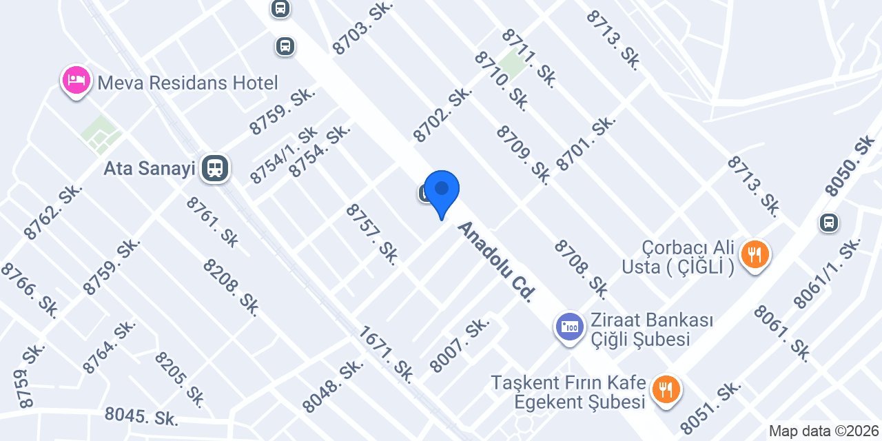 Dicle Mobilya konumu