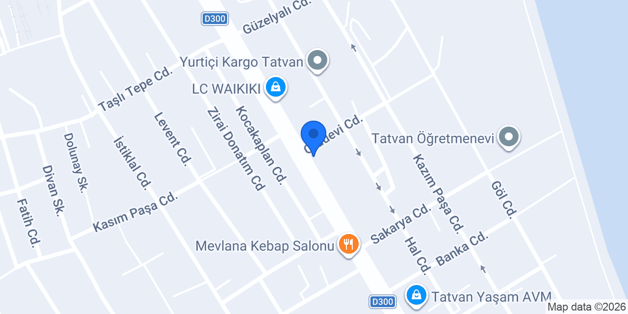 İlaçlama konumu