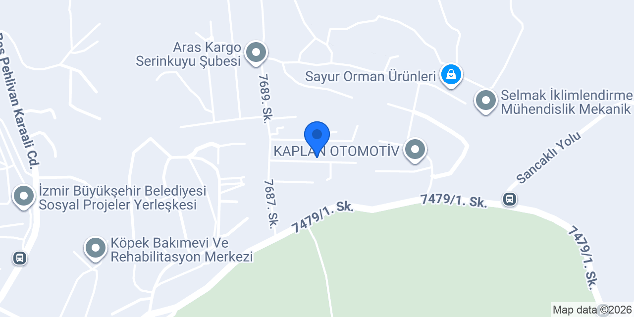 İZCAM BALKON konumu