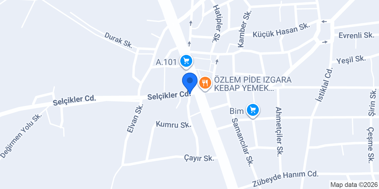 Evren Eczanesi konumu