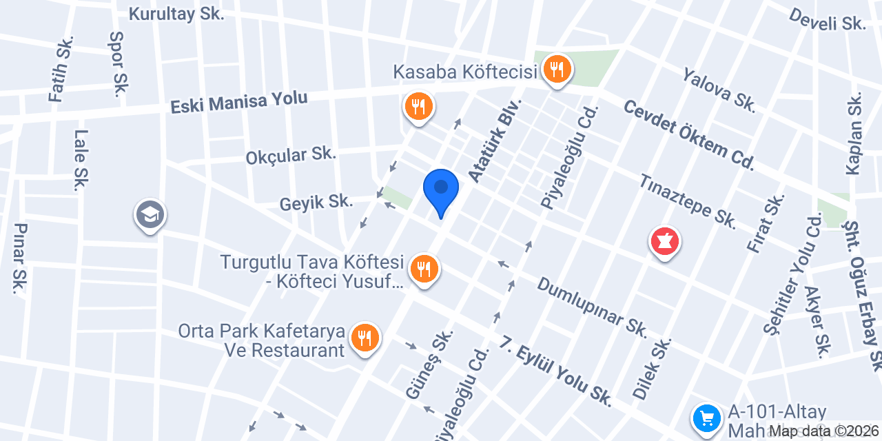Maydonoz Döner Turgutlu konumu
