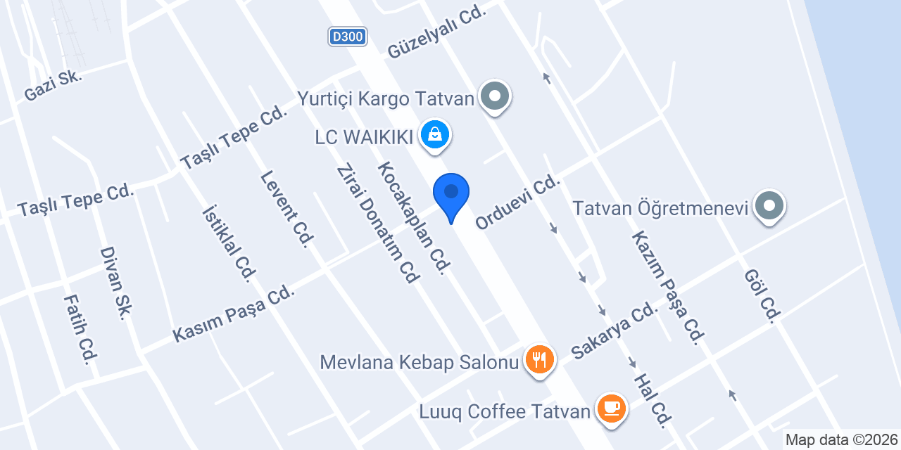 AKGÜN DÖNER/VANTAT konumu