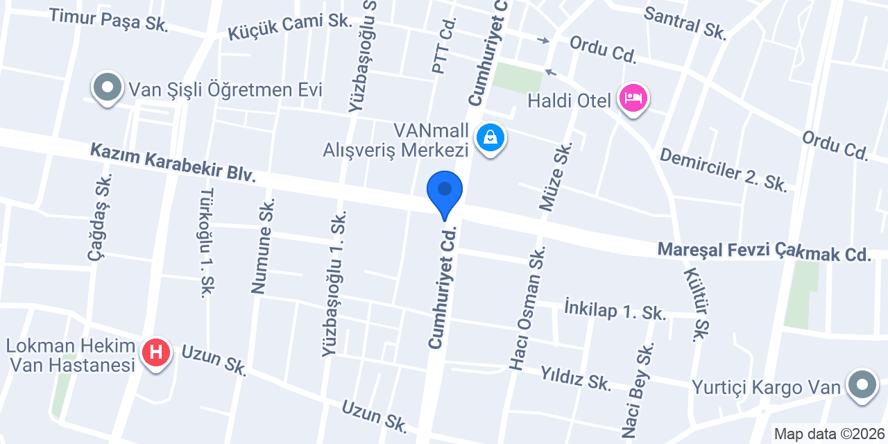 HERDEM FOTOKOPİ konumu