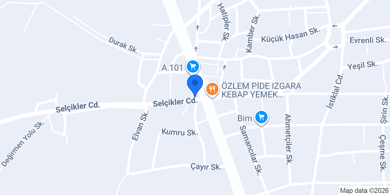 ÇETİN DÖNER SALONU konumu