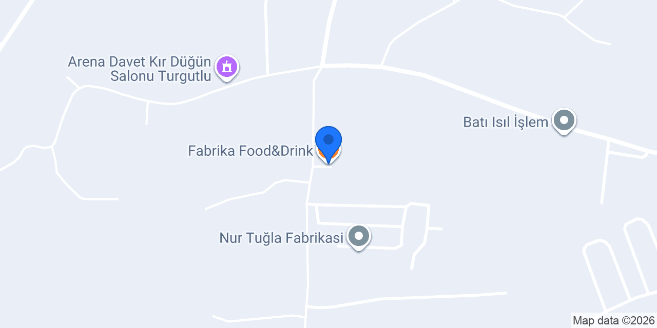 Fabrika Food&Drink konumu