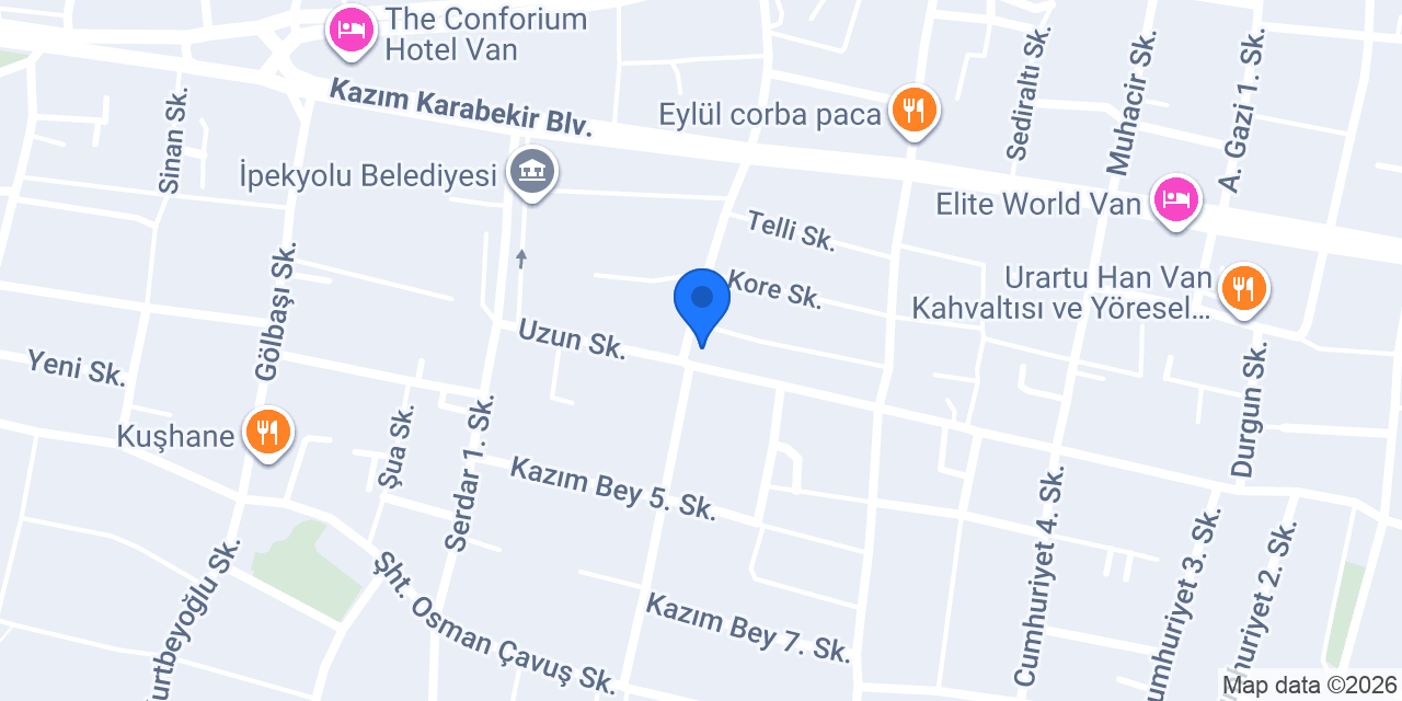 İstanbul Spot Market (Van) konumu