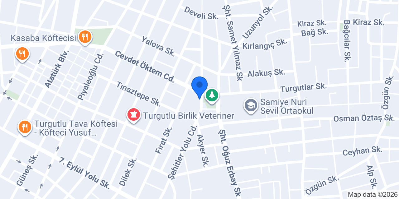 Öncü Balıkçılık konumu