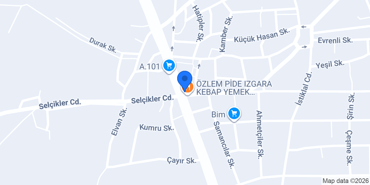 Güçlü Pastanesi konumu