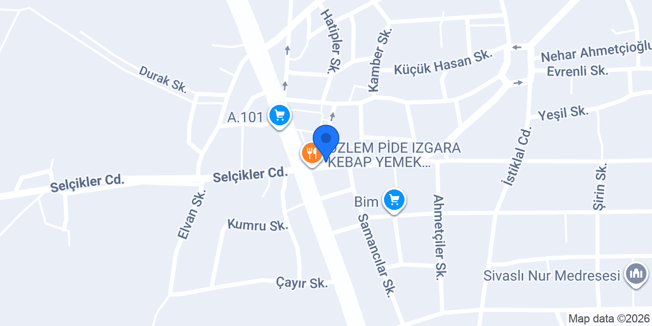 Ustam Lokantasi konumu