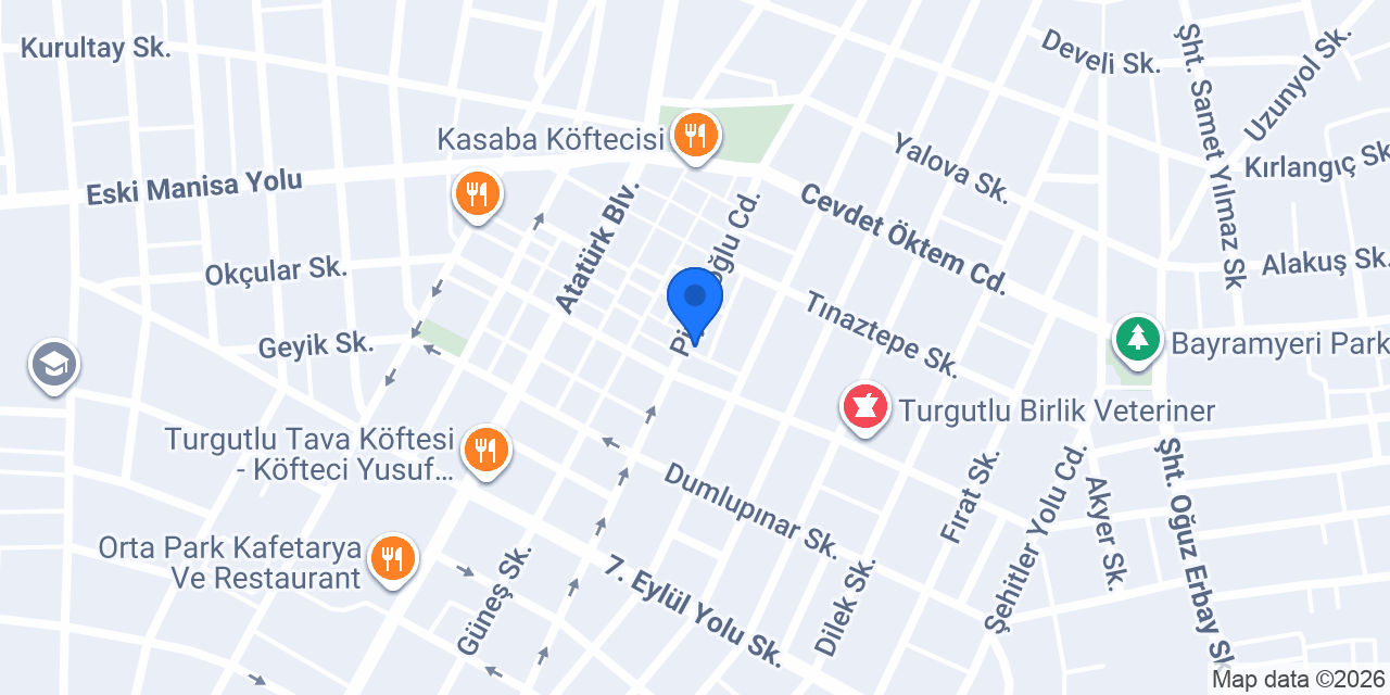 Başaran Matbaası konumu