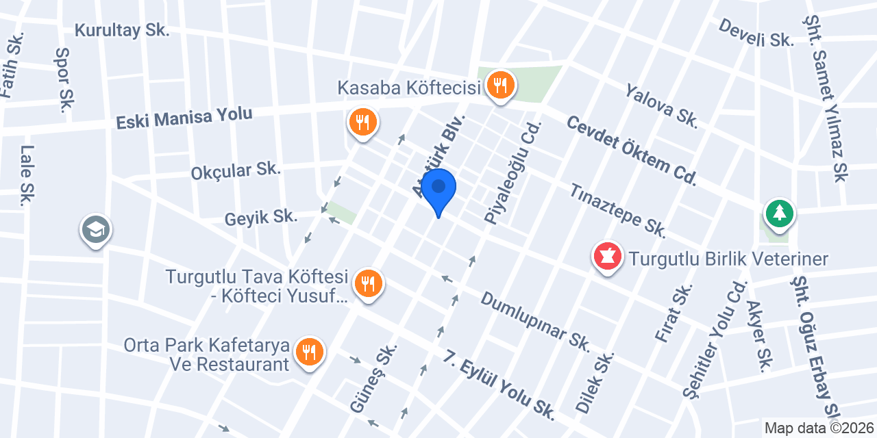 Atasay İnşaat konumu