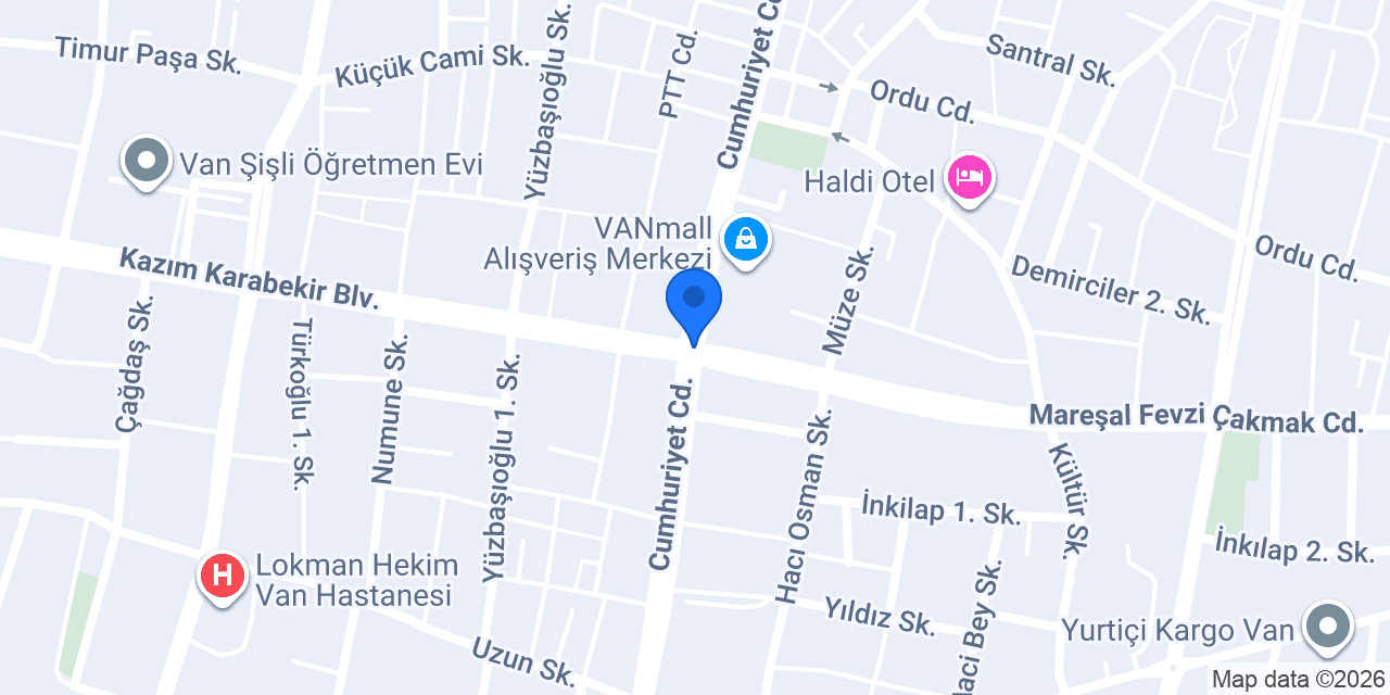 Ses Yalıtım Süngeri konumu