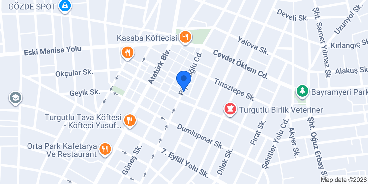Avşar Sıhhı Tesisat konumu