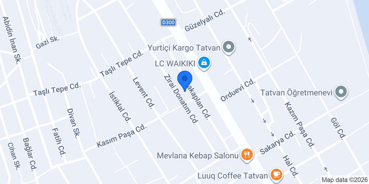 Av. Gülbahar Sakin konumu