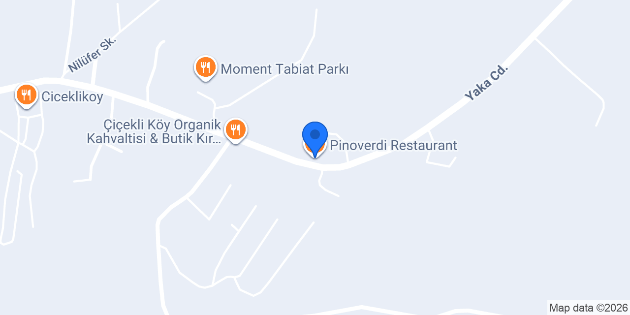 Pinoverdi Restaurant konumu