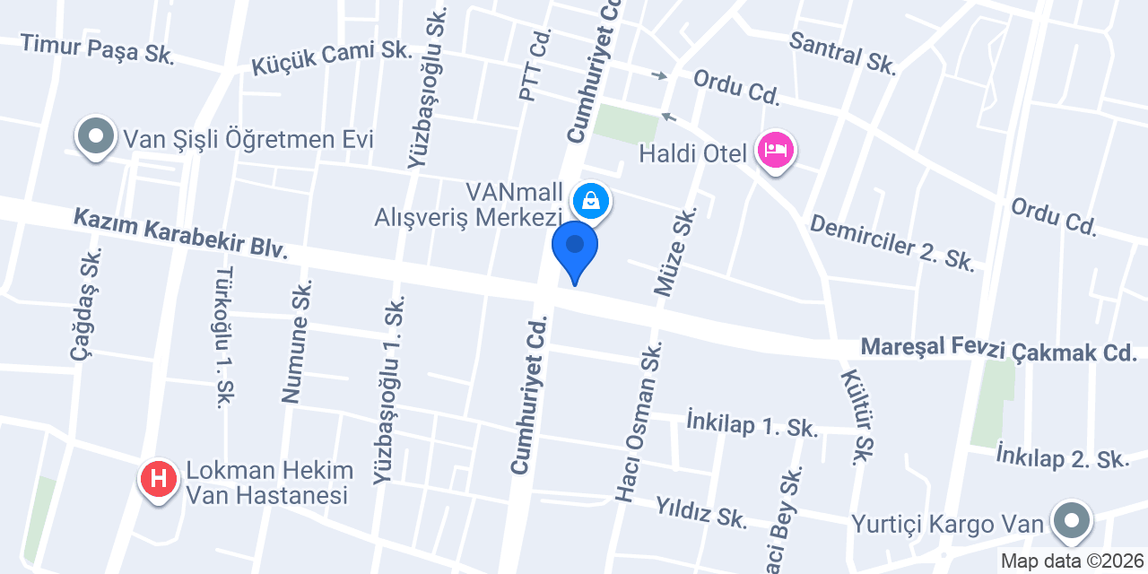 Efes Taksi Durağı konumu