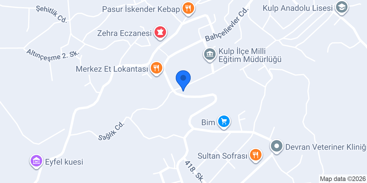 Asemir erkek kuaförü konumu