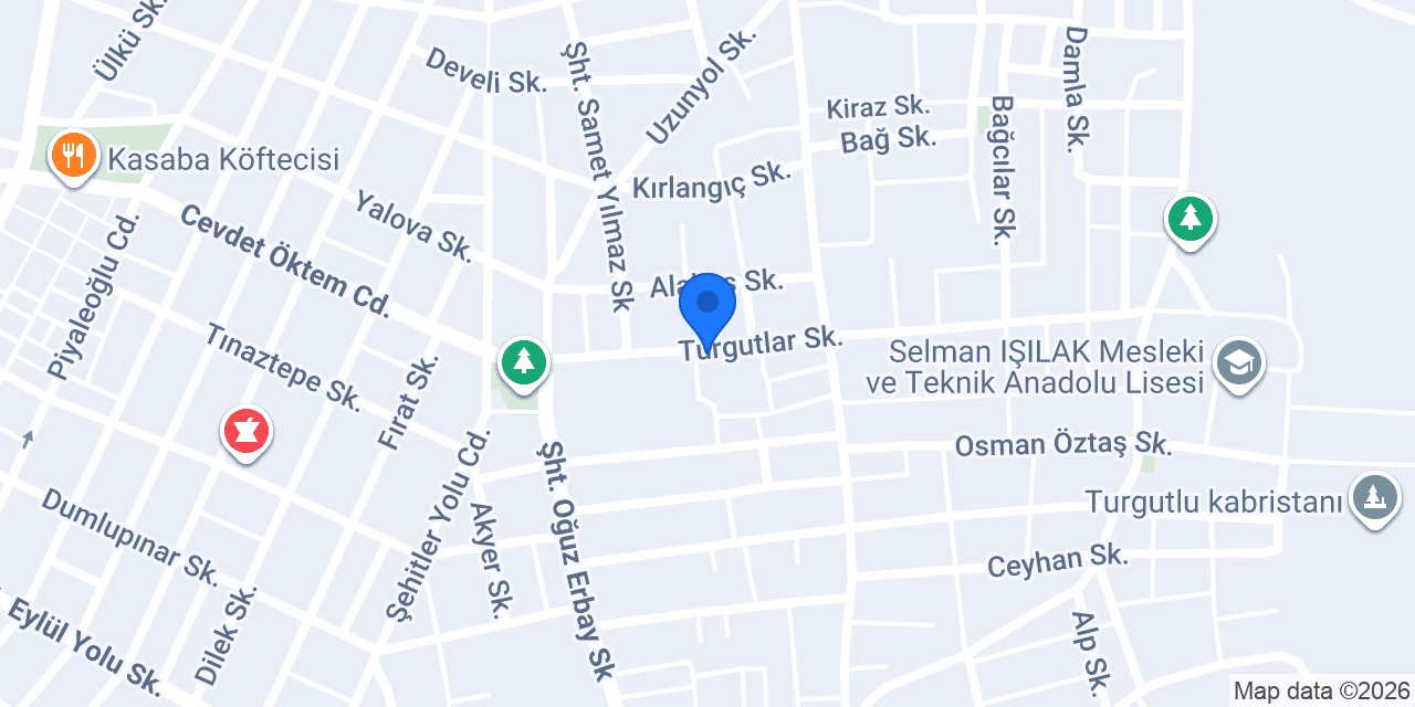 Özgül Elektrik konumu