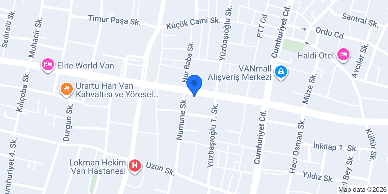 Zukka Cafe konumu