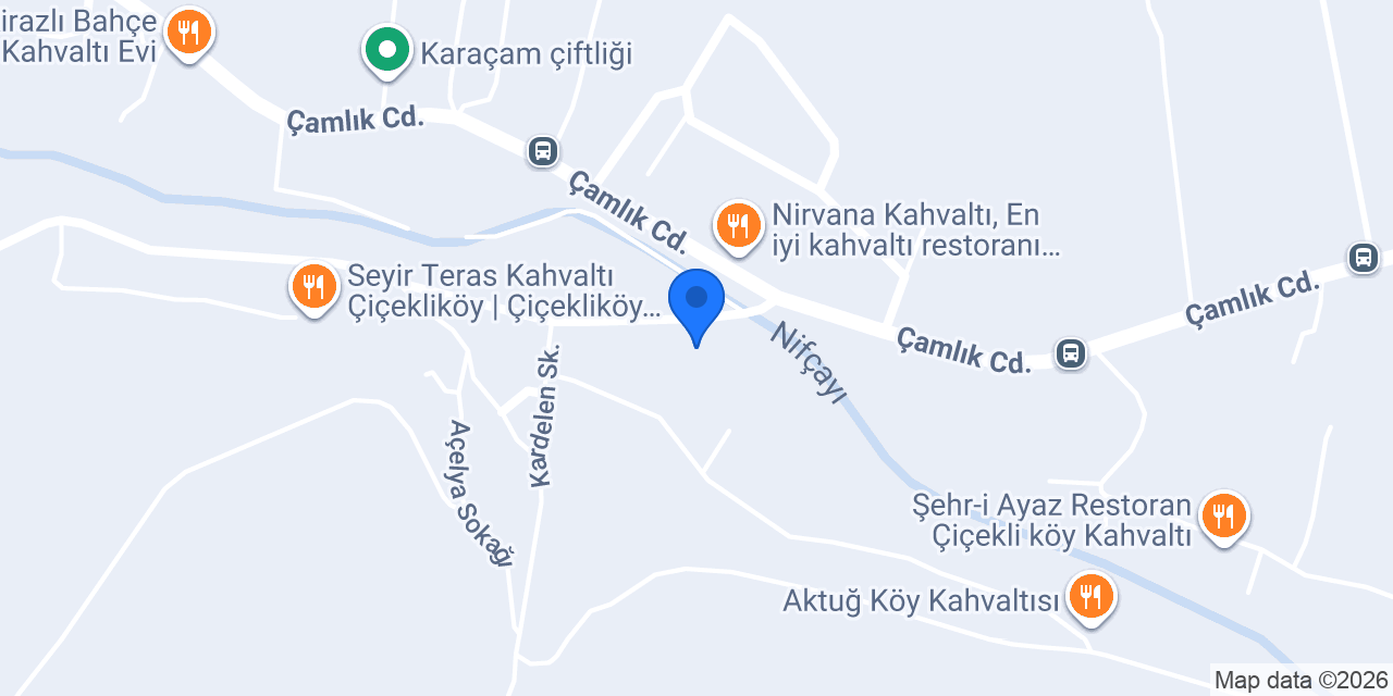 Amigo Kahvaltıevi Çiçekliköy konumu