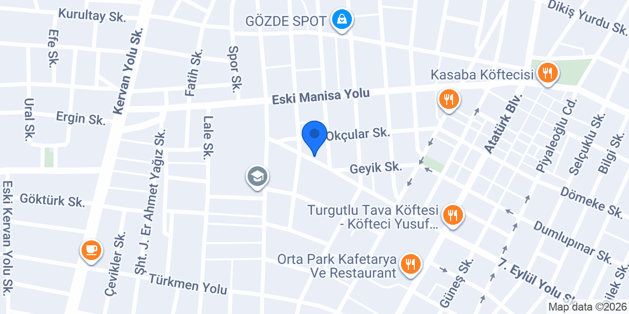 Kırca Mobilya konumu