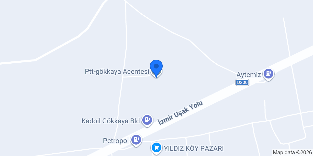 Ptt-gökkaya Acentesi konumu