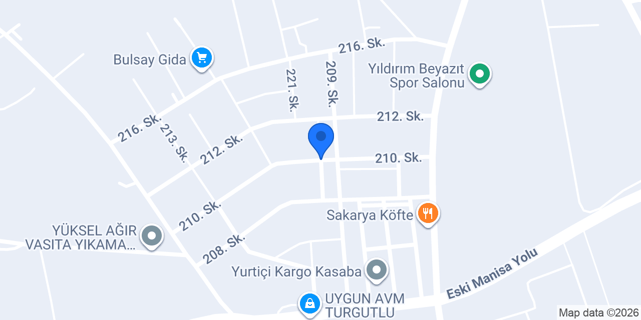 Kandemir Halı Yıkama konumu