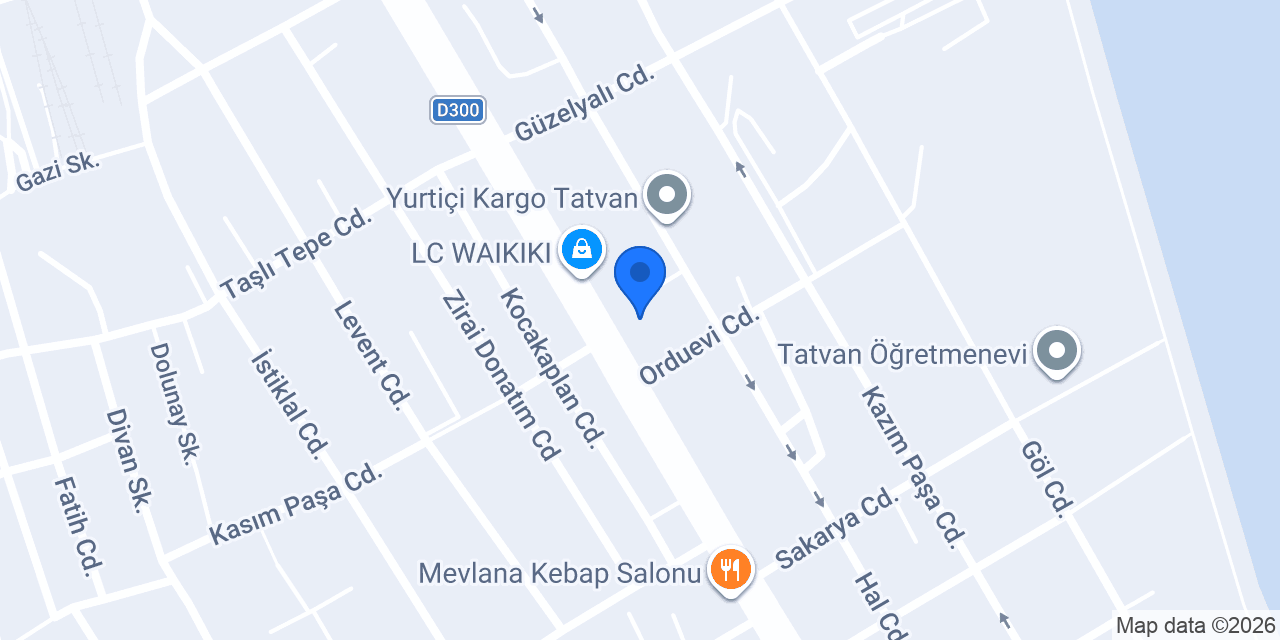 Beybun Cafe & Nargile konumu