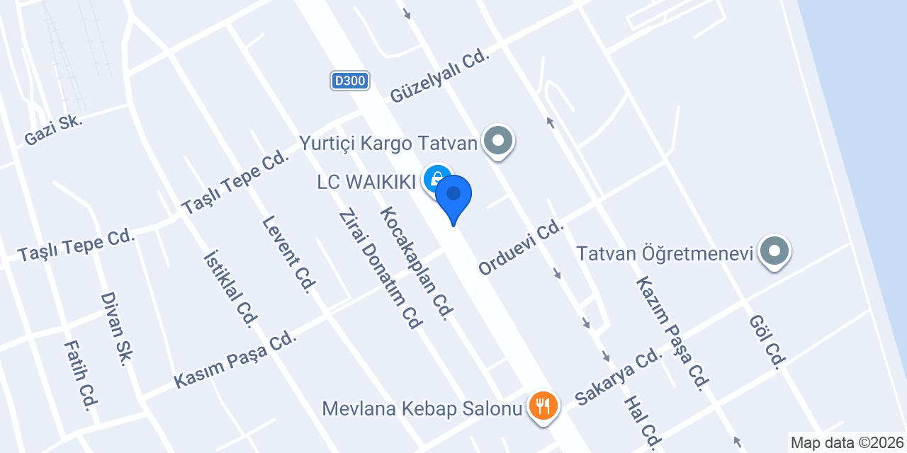 TATVAN ARAÇ KİRALAMA MSG RENT A CAR konumu