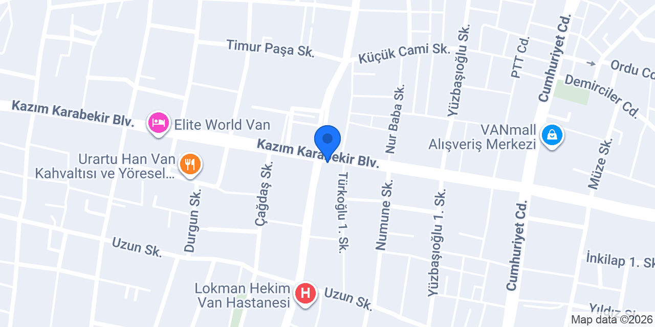 Saydan Eczanesi konumu