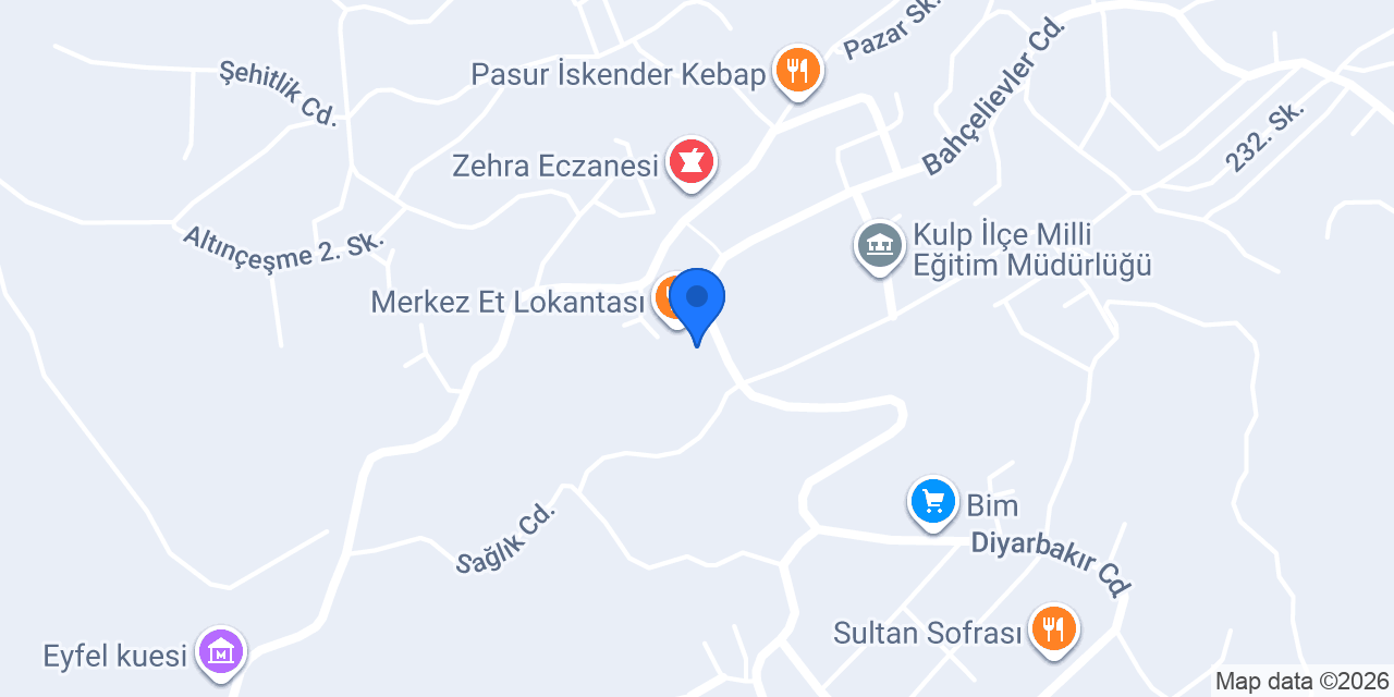Kulp Pasur konumu