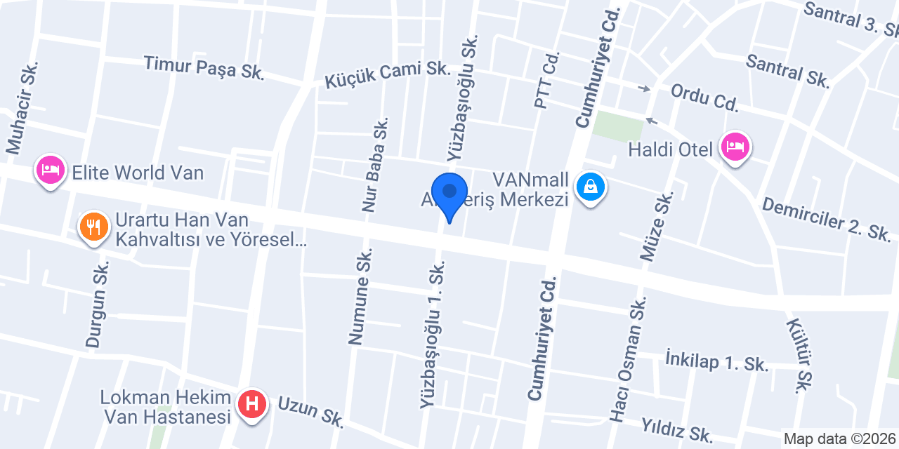 SUVARİ HACIOĞLU KEBAP MARAŞ (akdamar otel arası) konumu