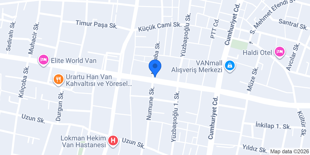 Katmerim Künefe Cafe konumu