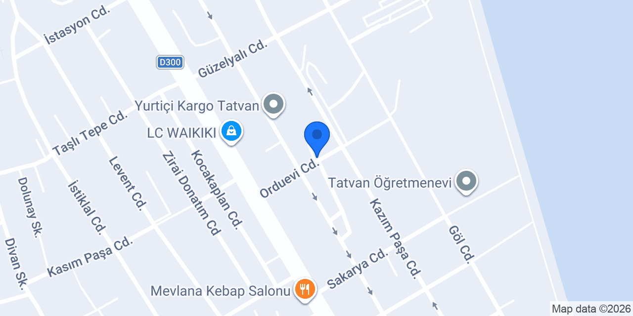Tatvan Tütüncülük Nargile konumu