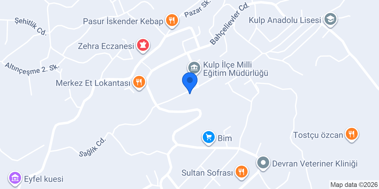 Toprak Unlu Mamulleri konumu